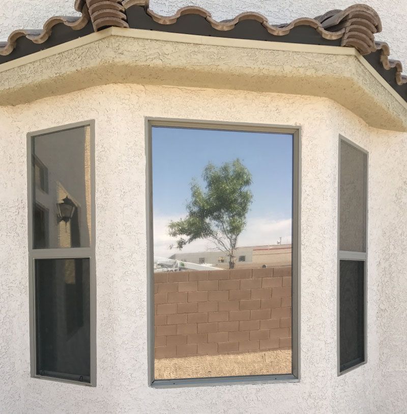 Residential Window Tinting exterior in Las Vegas